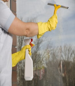 glazen deuren schoonmaken voor bedrijven